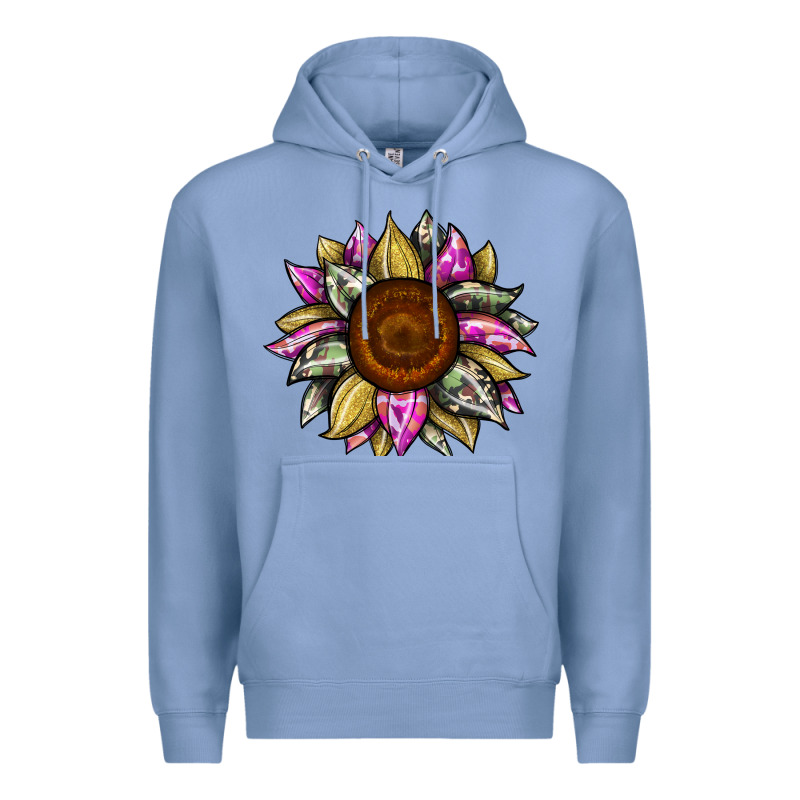 Sunflower Camouflage Premium Hoodie by JahusDesignShop | Teevron
