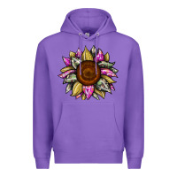 Purple sunflower camouflage Premium Hoodie - JahusDesignShop