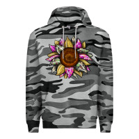 Slate Camo sunflower camouflage Premium Hoodie - JahusDesignShop