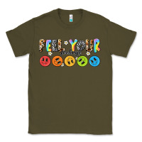 Army Green feel your feelings Classic Tee - NancyCooperArtShop