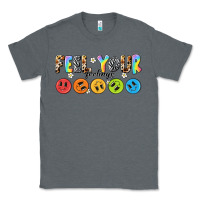 Charcoal Heather feel your feelings Classic Tee - NancyCooperArtShop