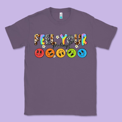 Feel Your Feelings Classic Tee Designed By Nancycooperartshop