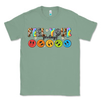 Sage feel your feelings Classic Tee - NancyCooperArtShop