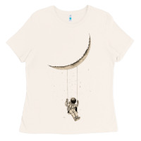 Bone Astronaut Moon Swing Ladies Tee - Bettercallsaul