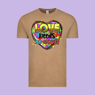 Love Needs No Words Vintage Tee Designed By Nancycooperartshop