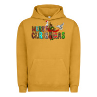 Pigment Peanut Butter Merry christmas cross Urban Hoodie - FaDigitalArtStudio