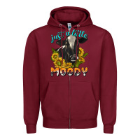 Burgundy Just a Little Moody Zipper Hoodie - texasbilliewilder