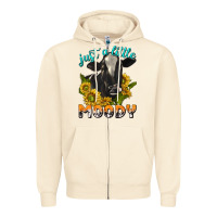 Sandshell Just a Little Moody Zipper Hoodie - texasbilliewilder