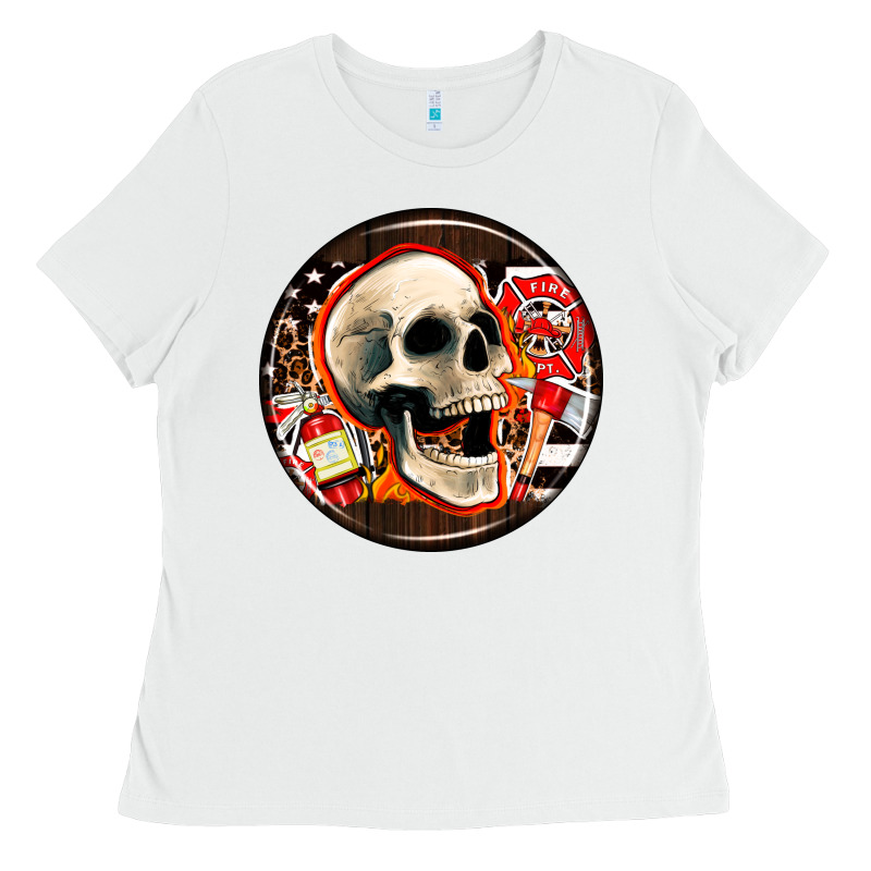 Firefighter Coasters Ladies Tee by AdoDesignShop | Teevron