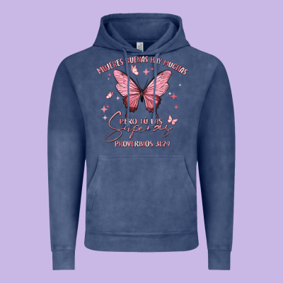 Mujeres Buenas Hay Muchas Vintage Hoodie Designed By Maliassmallbusiness