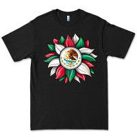 Black sunflower mexican flag Premium Tee - JahusDesignShop
