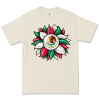 Bone sunflower mexican flag Premium Tee - JahusDesignShop