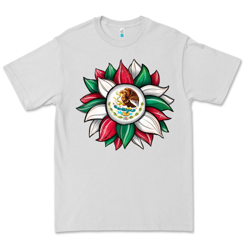 Sunflower Mexican Flag Premium Tee by JahusDesignShop | Teevron