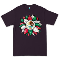 Plum sunflower mexican flag Premium Tee - JahusDesignShop
