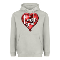 Moon Dust I love you heart balloon Valentine's Day Heavyweight Hoodie - HowdyJamesFarm