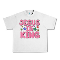Lunar Rock jesus is king Urban Heavy Tee - MaliasSmallBusiness