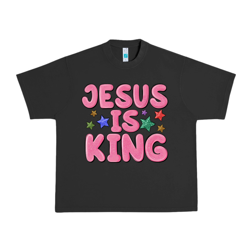 Jesus Is King Urban Heavy Tee by MaliasSmallBusiness | Teevron
