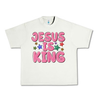 Pistachio jesus is king Urban Heavy Tee - MaliasSmallBusiness