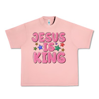 Salmon jesus is king Urban Heavy Tee - MaliasSmallBusiness