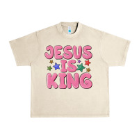 Sandshell jesus is king Urban Heavy Tee - MaliasSmallBusiness