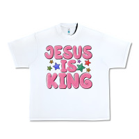 White jesus is king Urban Heavy Tee - MaliasSmallBusiness