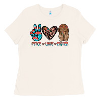 Bone peace love easter Ladies Tee - JahusDesignShop