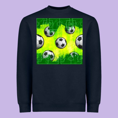 Soccer Balls With Field  And Tactics Seamless Pattern Heavyweight Sweatshirt Designed By Bundleandbundleshop