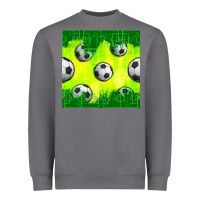Storm soccer balls with field  and tactics seamless pattern Heavyweight Sweatshirt - BundleAndBundleShop