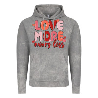 Cloud Rock love more worry less Vintage Hoodie - MaliasSmallBusiness
