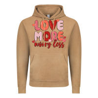 Vintage Camel love more worry less Vintage Hoodie - MaliasSmallBusiness