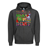 Charcoal Heather Tequila made me do it Zipper Hoodie - NancyCooperArtShop