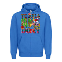Tequila Made Me Do It Zipper Hoodie | Teevron