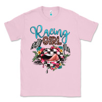Bubblegum Pink racing girl Classic Tee - JahusDesignShop