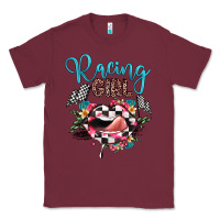 Burgundy racing girl Classic Tee - JahusDesignShop