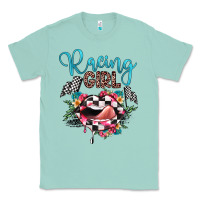 Seafoam racing girl Classic Tee - JahusDesignShop