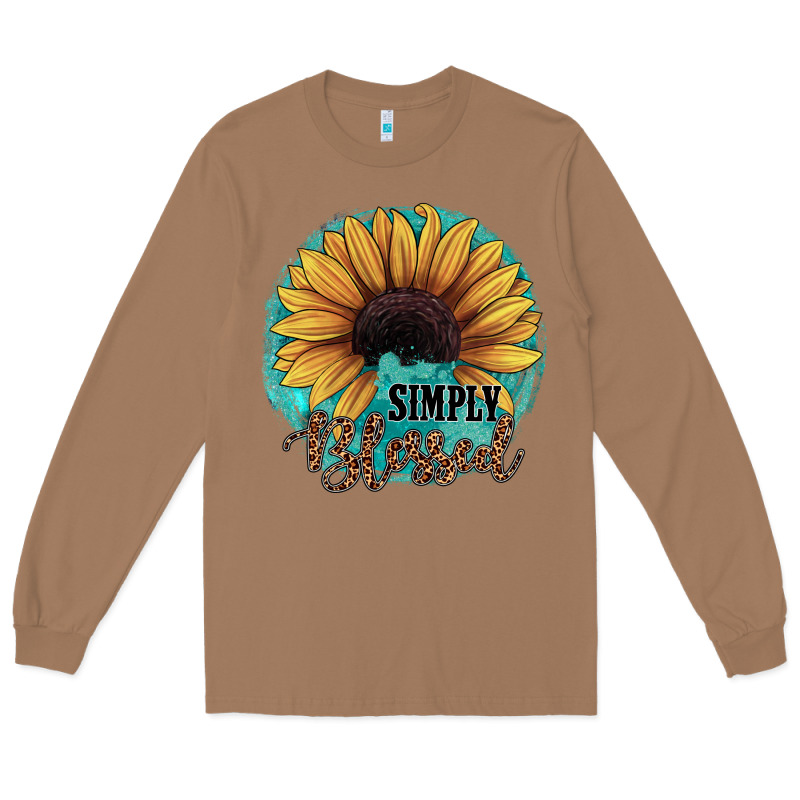 Simply Blessed Long Sleeve Tee by JahusDesignShop | Teevron