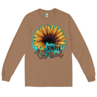 Toasted Coconut Simply Blessed Long Sleeve Tee - JahusDesignShop