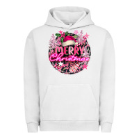 Pigment Lunar Rock pink merry christmas Urban Hoodie - FaDigitalArtStudio