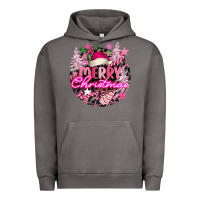 Pigment Tornado pink merry christmas Urban Hoodie - FaDigitalArtStudio