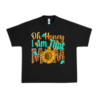 Black oh honey i am that mom Urban Heavy Tee - NancyCooperArtShop