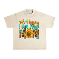 Sandshell oh honey i am that mom Urban Heavy Tee - NancyCooperArtShop