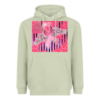 Matcha cancer awareness american flag Heavyweight Hoodie - CowGirlArtShop