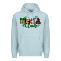 Blue Mist mama claus christmas Premium Hoodie - CowGirlArtShop