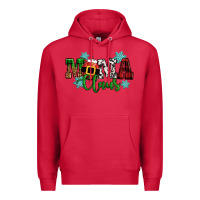 Cardinal mama claus christmas Premium Hoodie - CowGirlArtShop