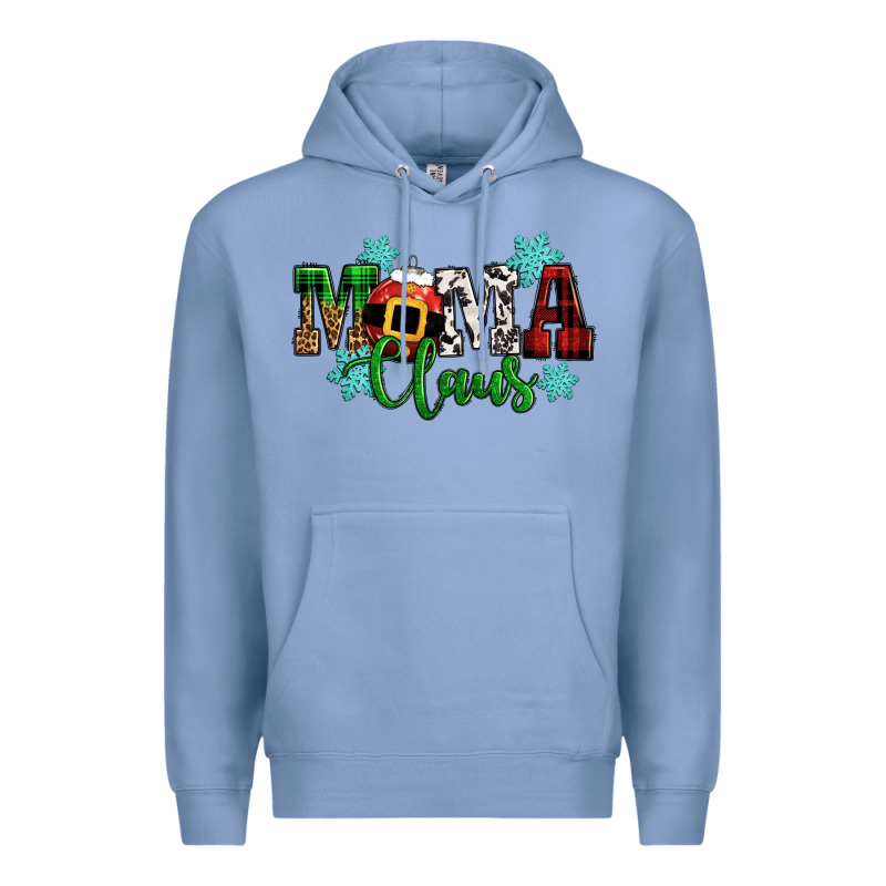 Mama Claus Christmas Premium Hoodie by CowGirlArtShop | Teevron