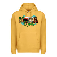 Mustard mama claus christmas Premium Hoodie - CowGirlArtShop