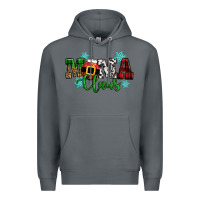 Rock mama claus christmas Premium Hoodie - CowGirlArtShop