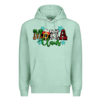 Seafoam mama claus christmas Premium Hoodie - CowGirlArtShop