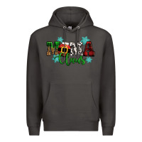 Smoke mama claus christmas Premium Hoodie - CowGirlArtShop