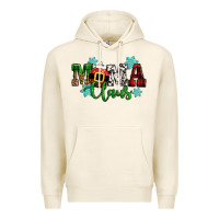 Tofu mama claus christmas Premium Hoodie - CowGirlArtShop